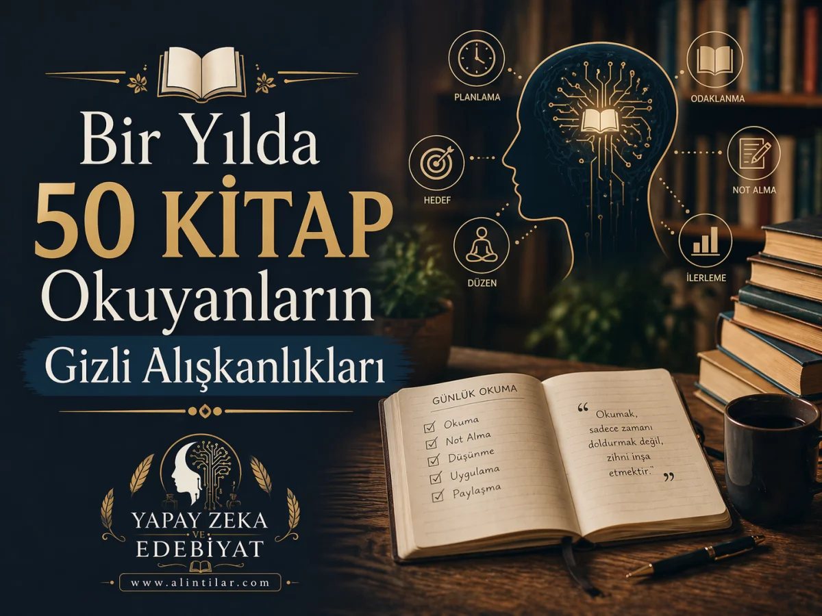 Bir Yılda 50 Kitap Okuyanların Gizli Alışkanlıkları - Dijital Kitaplık