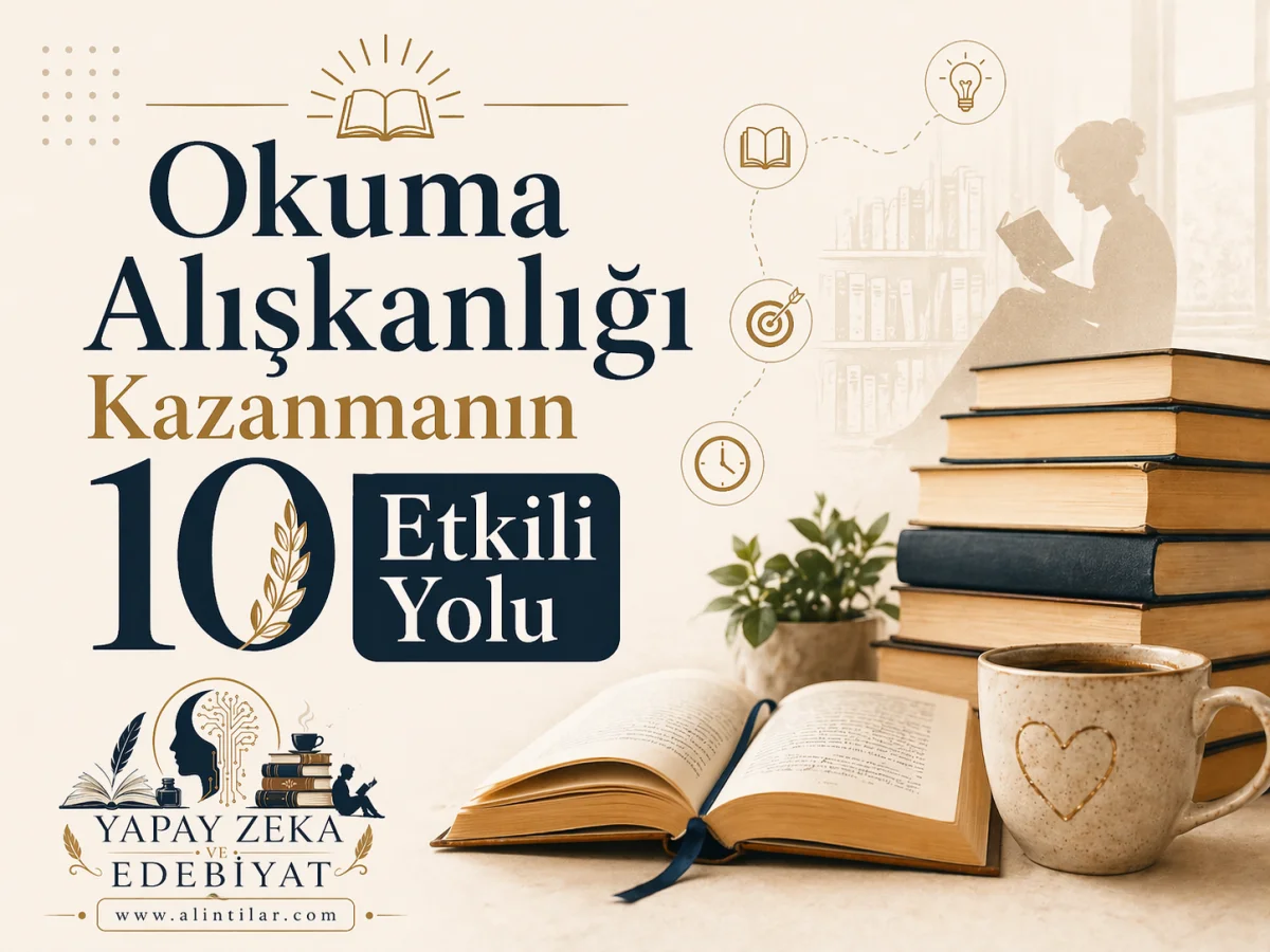Okuma Alışkanlığı Kazanmanın 10 Etkili Yolu - Dijital Kitaplık