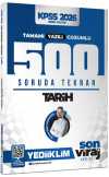 2026 KPSS-AGS Son Viraj Serisi Tarih Tamamı Yazılı Çözümlü 500 Soruda Genel Tekrar Kampı