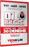 2026 KPSS MSÜ TYT Dil Bilgisi Tamamı Video Çözümlü Tüm Sınavlar için 30 Deneme