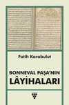 Bonneval Paşa'nın Layihaları