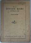 İzahlı Divan Şiiri Antolojisi (Kod:7-I-19)