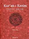 Kuran-ı Kerim / Türkçe Anlamı / oku yaradan Rabbinin adıyla oku