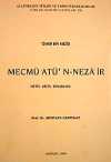 Mecmu'atu'n-Neza'ir (Metin-Dizin-tıpkıbasım)
