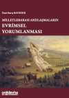 Milletlerarası Andlaşmaların Evrimsel Yorumlanması