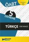 ÖABT Türkçe Öğretmenliği 5 Deneme