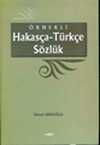 Örnekli Hakasça - Türkçe Sözlük