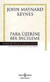 Para Üzerine Bir İnceleme (Karton Kapak)