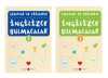 Sıfatlar ve Fiillerle İngilizce Bulmacalar (2 Kitap)