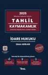 Tahlil İdare Hukuku Konu Anlatım Kitabı