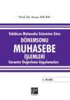 Tekdüzen Muhasebe Sistemine Göre Dönemsonu Muhasebe İşlemleri Envanter Değerleme Uygulamaları