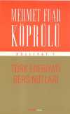 Türk Edebiyatı Ders Notları / Mehmet Fuad Köprülü Külliyat 7
