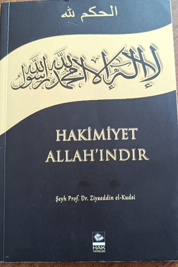 Hakimiyet Allah'ındır
