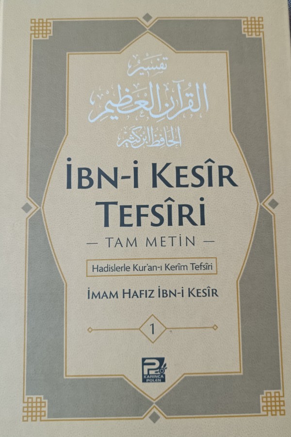 İbn-i Kesir Tefsiri 1.cilt 