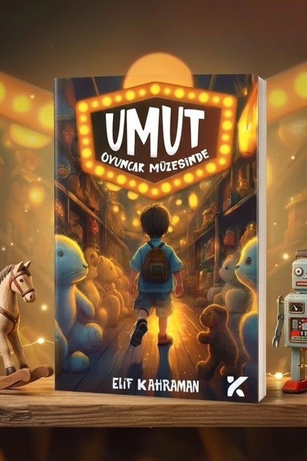 Umut oyuncak muzesinde kitap kapağı