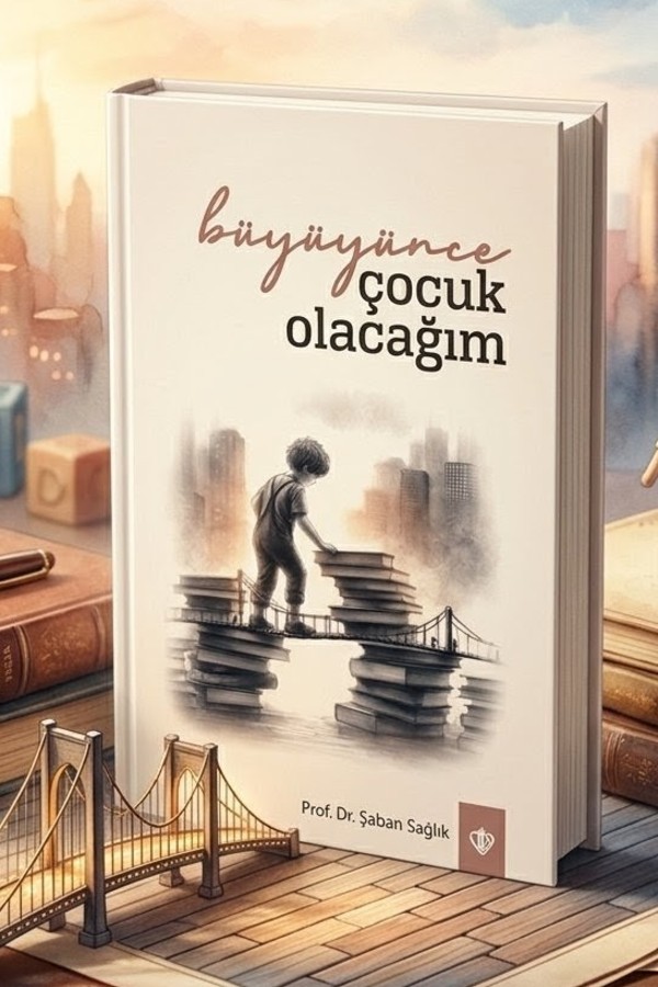 Büyüyünce çocuk olacağım kitap kapağı