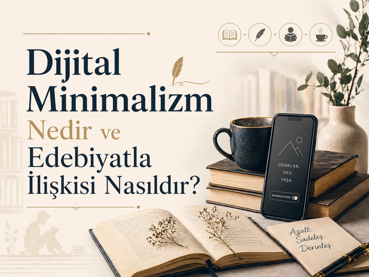 Dijital Minimalizm Nedir ve Edebiyatla İlişkisi Nasıldır? - Dijital Kitaplık