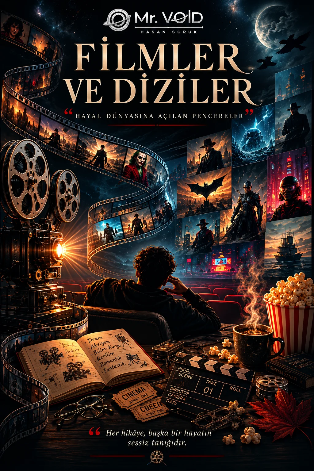 Filmler ve Diziler: Hayal Dünyasına Açılan Pencereler
